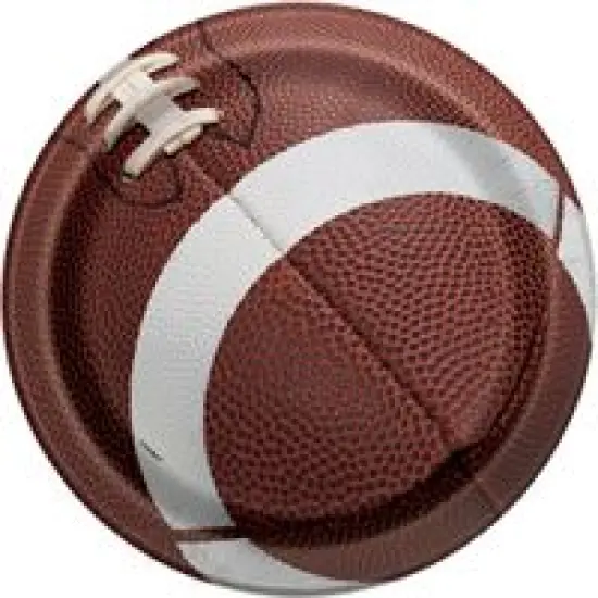 Football Party Round 9" Dinner Plates 8ct {1}