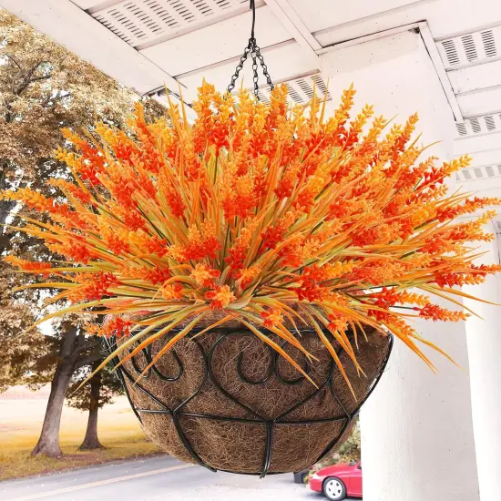 Artificial Fall Flowers Outdoors {5}