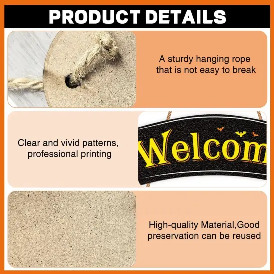 Wooden Black Bats Pumpkin Halloween Wreaths {3}