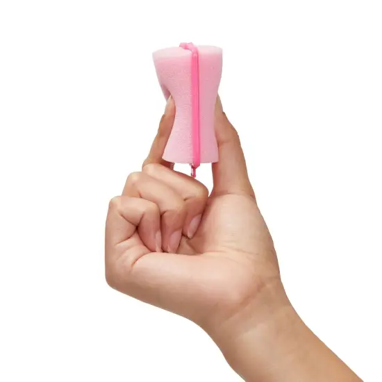 100 Pack Foam Sponge Hair Rollers, Soft Heatless Sleeping Curlers (Jumbo, XLarge, Large, Medium, Small) Multicolor {7}