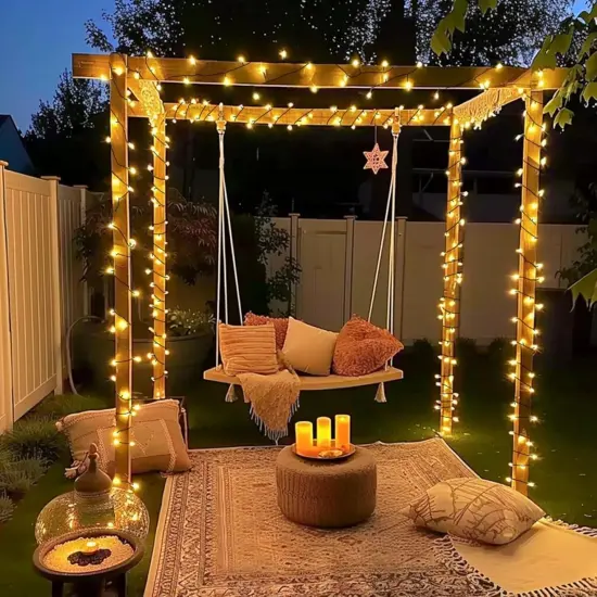 66ft 200 LED Christmas Lights Outdoor, Warm White Christmas Tree Lights Indoor Plug in, {3}