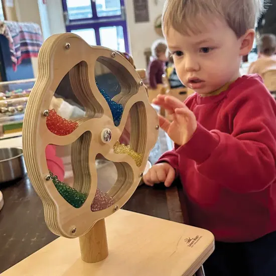Yellow Door Rotating Bead Wheel {5}