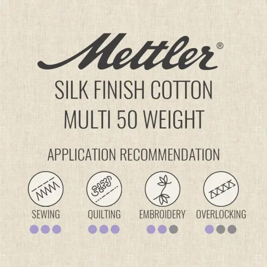 Midnight Garnet (9085-9845) | Silk-Finish Cotton Multi 50wt (457M / 500Y) | Mettler Thread {2}