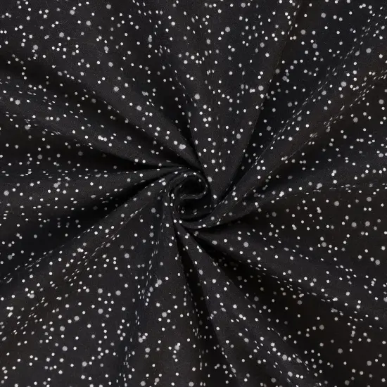 Mook Fabrics Dotted Flannel Fabric [108 in. Wide] - By The Yard Jet Set {1}