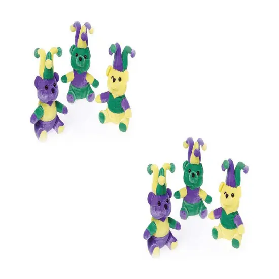 Mardi Gras Bears Include 12 Units {2}