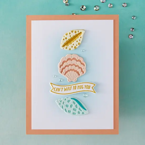 Hero Arts Die Set-Sophisticated Shells {7}