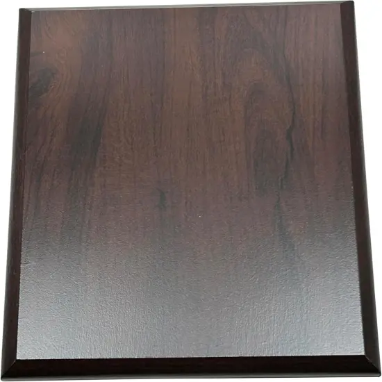 5 x 7 Inch Cherry Color DIY Blank Award Plaque with Beveled Edge {1}