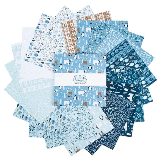 Winter Magic 10" Square Pack (Layer Cake / 10" Stacker) by Dani Mogstad for Riley Blake (10-16360-42) {2}