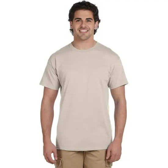 Gildan&reg; DryBlend Crewneck Short Sleeve T-Shirt Sand {1}