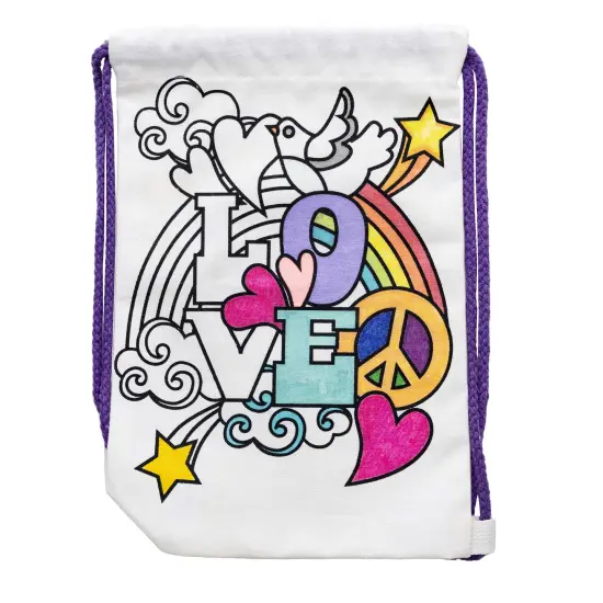 Colorbok Make It Colorful! Color Your Own Backpack-Groovy {5}