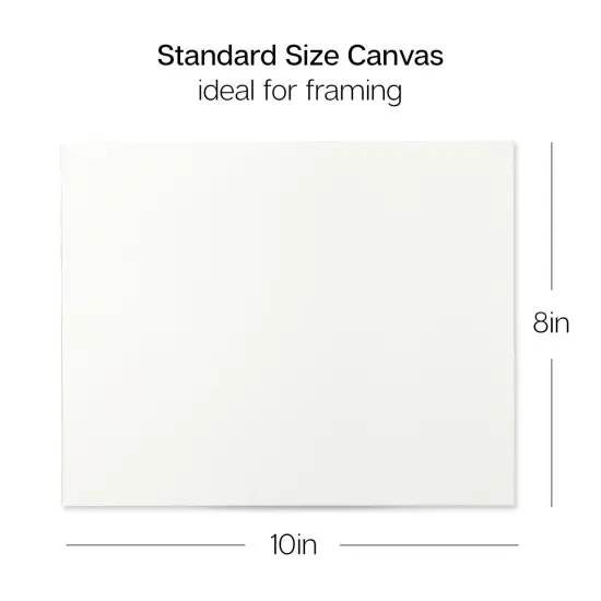 KINGART&reg; Stretched Canvas 8" x 10&rdquo; 12 pc Value Pack {2}