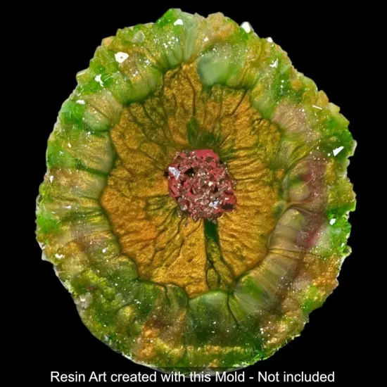 Handmade Crystal Edge Silicone Mold A {6}