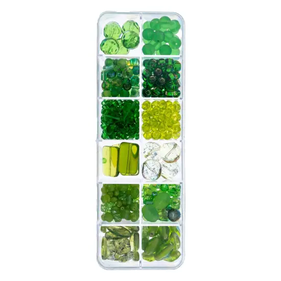John Bead Mixed Czech Glass Beads Box, 200g The Amazon {2}