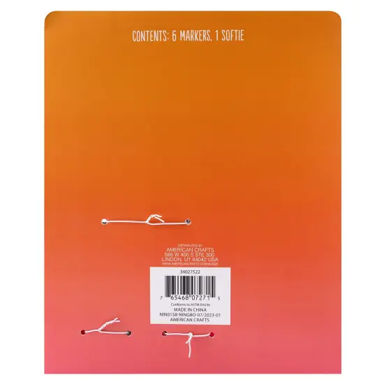 Colorbok Make It Colorful! Color Your Own Plush-Softie Cat {3}