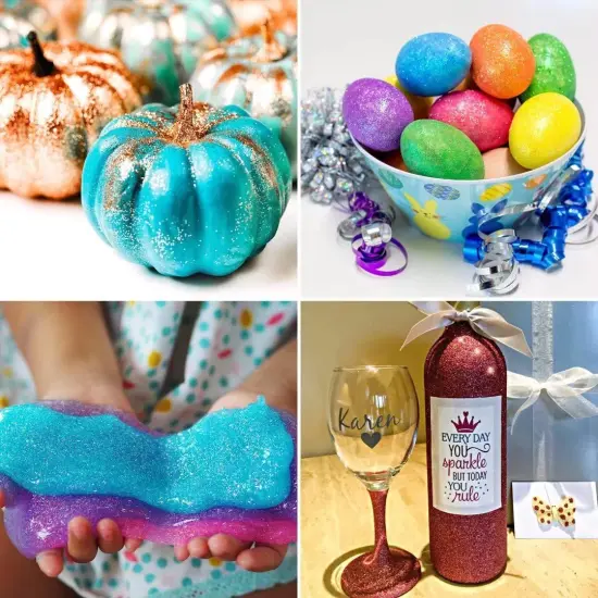 Brown Fine Glitter 4 oz Glitter Powder for Tumblers Resin Crafts Slime Cosmetic Nail Painting Festival Decoration {5}