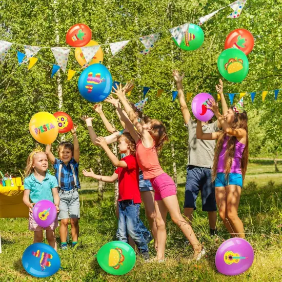 45Pcs Mexican Party Balloons - Fiesta Taco Cinco De Mayo Decoration for Mexico Carnivals, Festivals, Wedding, Birthday Party Supplies {5}