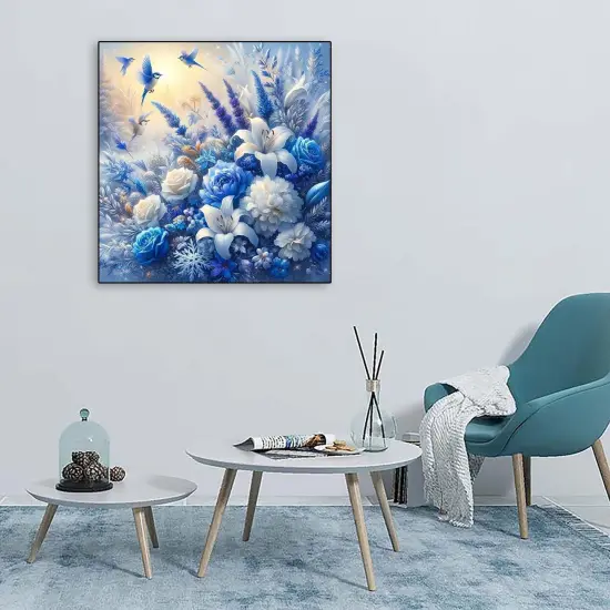 Flowers Diamond Art Painting Kits for Adults {5}