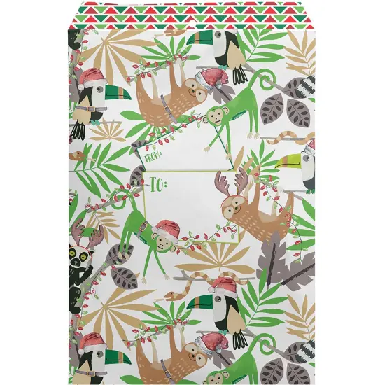 Pack/6: Holiday Break Theme Mailing Envelope - 6 x 1/2 x 9-1/2" {1}