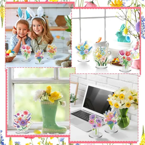 9 Pcs Diamond Painting Table Decorations {4}