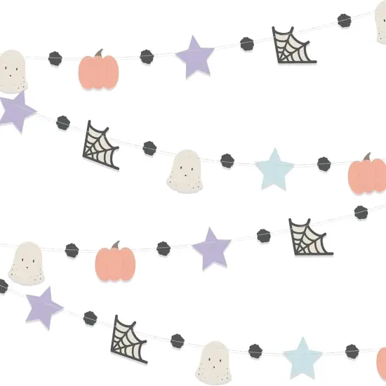 Halloween Party Decorations Pastel Garlands {1}