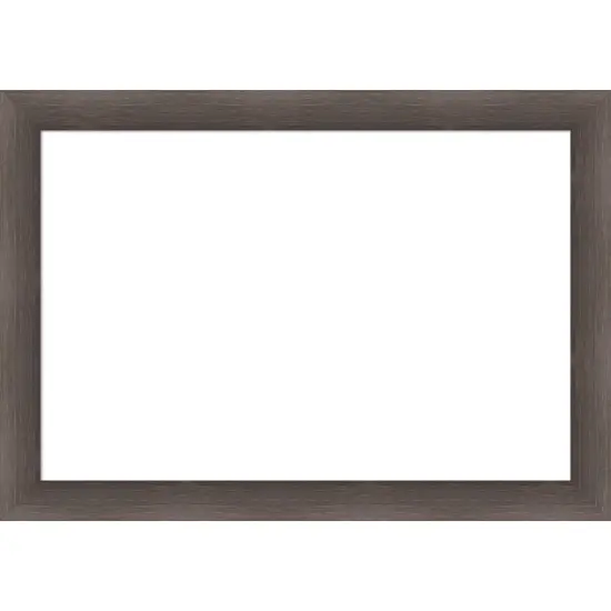 Hardwood Framed Dry Erase Magnetic Board Mocha {6}