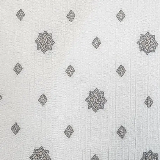 1 Yard Ivory Rayon Crinkle Fabric Lightweight and Soft Material for Blouses Dresses and Skirts 50/52 Inch Width {2}