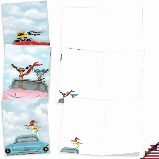 Assorted Blank Greeting Card Box Set - Incl. 20 Cards {2}