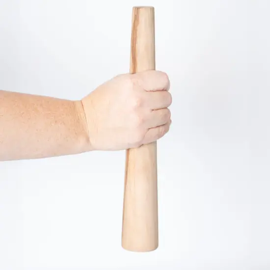 Lehman's Sauerkraut Stomper, Dual-Sided Heavy Duty Wooden Crock and Jar Packer Tool for Pickling Fermenting Preserving and Home Canning, 11.8 inch {6}