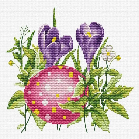 Easter Egg B1405L Counted Cross-Stitch Kit {4}