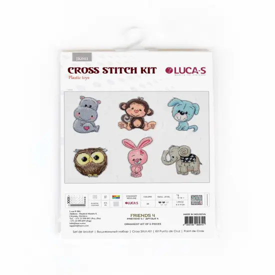 Friends 4 JK041L Counted Cross-Stitch Kit {2}