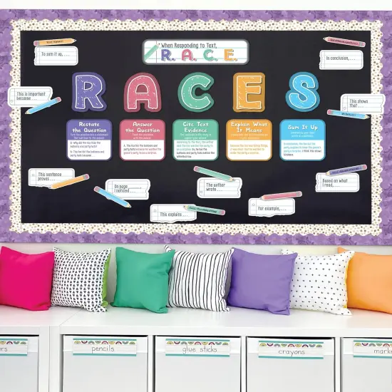 37-Piece Races Writing Process Bulletin Board {3}