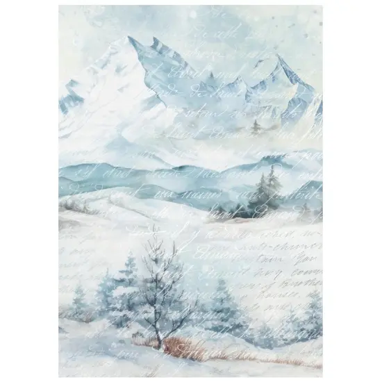 Stamperia Rice Paper Backgrounds A6 8/Pkg -The Owl's House {6}