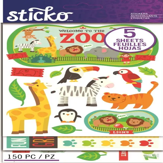 Sticko Zoo Flip Pack Stickers {1}