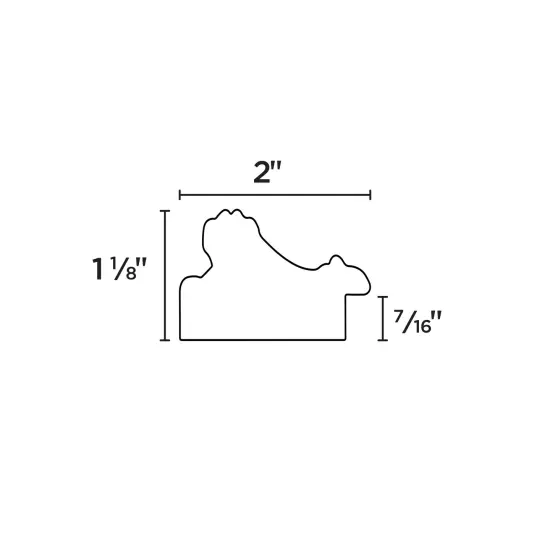 Museum Collection Gothic Ornate Picture Frame - Black Gold Oil Painting Frames | Closed Corner High-End Antique Style Frames | Open Back Frames with No Glass or Backing {5}