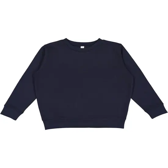 LAT&reg; Youth Elevated Fleece Crew NAVY {1}