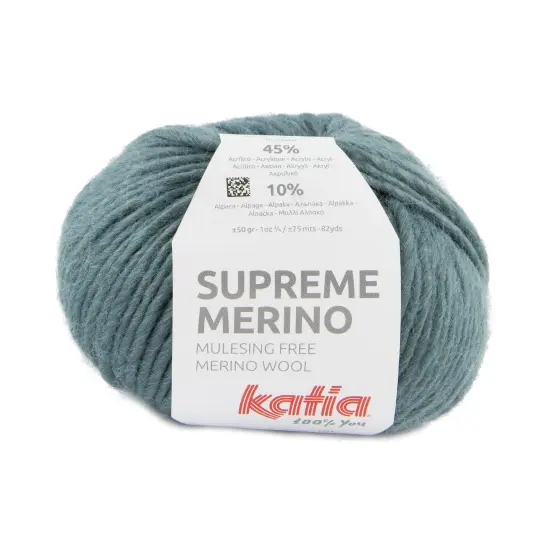 Katia Supreme Merino Wool Alpaca Blended Yarn Mint turquoise {1}