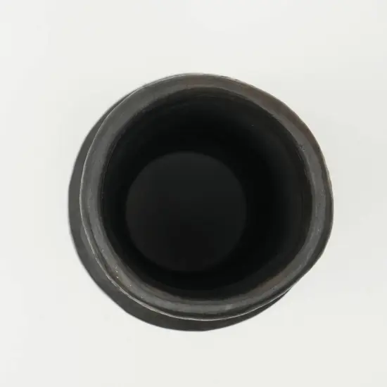 Decorative Handcrafted Longpi Pottery Vase - 11 Inch Height {6}