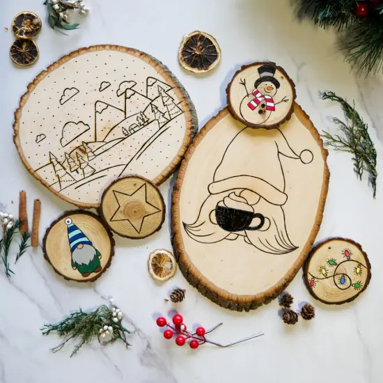 Holiday Wood Burning Kit {2}