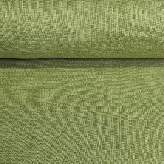 1 Yard Dusty Green Softened Linen Fabric, Midweight Solid 54 Inches Wide for Apparel and Home Decor {2}