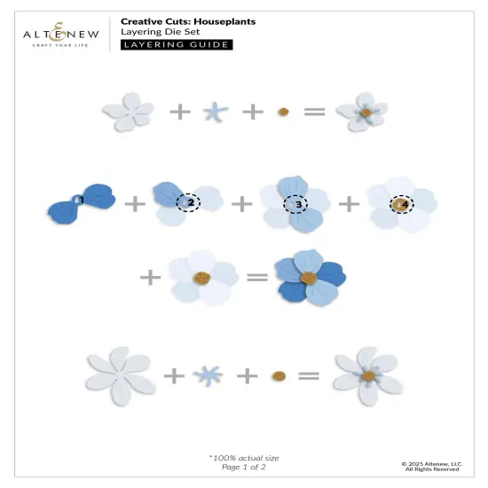 Creative Cuts: Houseplants Layering Die Set {3}