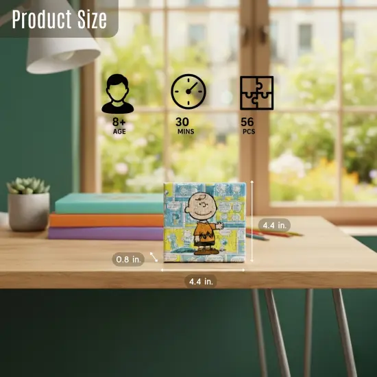 Peanuts&reg; Charlie Brown | Mini Canvas Jigsaw Puzzle {3}