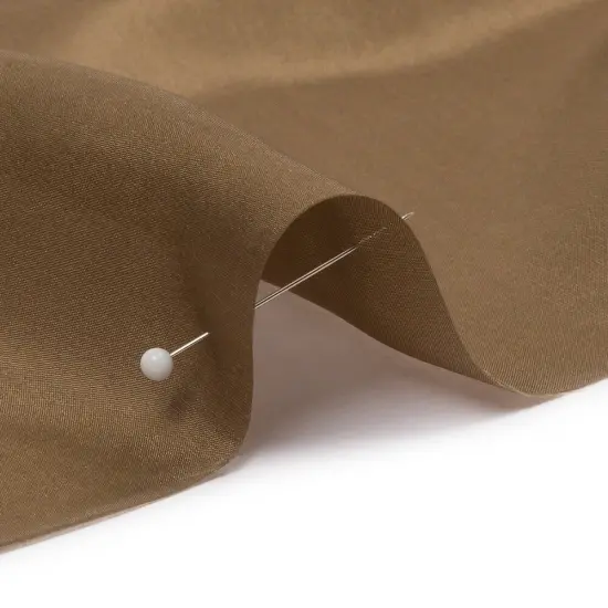 1 Yard Silk Habotai in Capers Premium Lightweight China Silk 44 Inches Width {2}