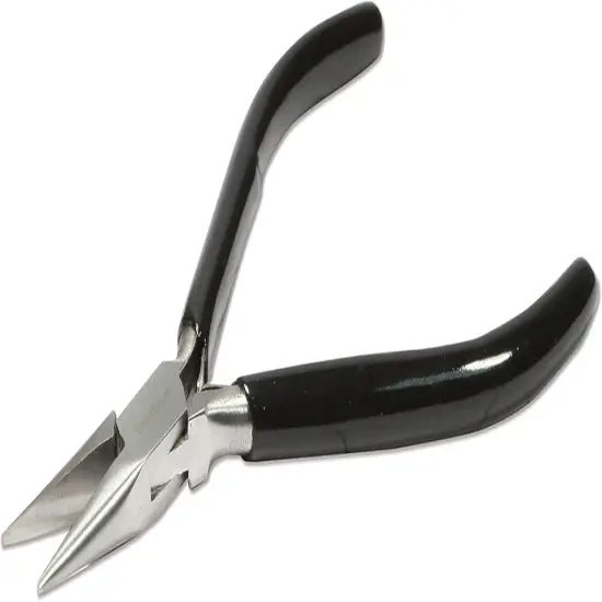 The Beadsmith Chain Nose Pliers &ndash; Extra Fine Tips &ndash; PVC Grip Handle with Double Leaf Springs &ndash; Jewelry Making Tool for Creating Bracelets, Earrings and Necklaces {8}