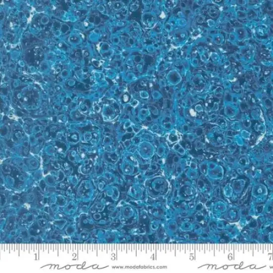 Curated In Color Blue 44"/45" Fabric Per Yard {1}