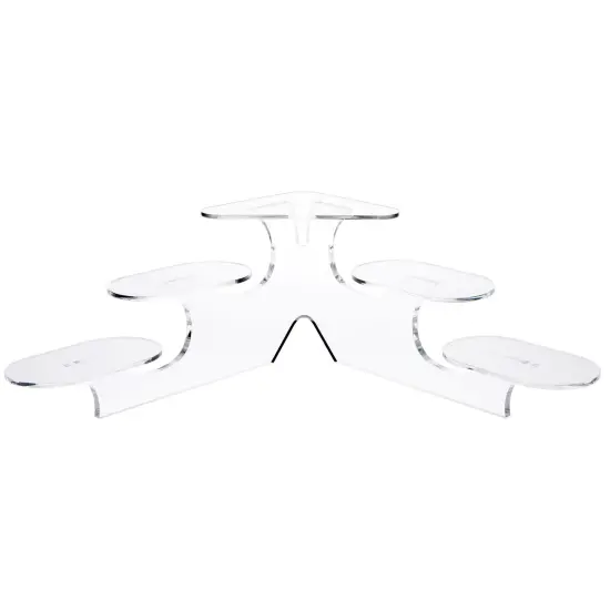 Plymor Clear Acrylic 3-Item Display Riser {1}