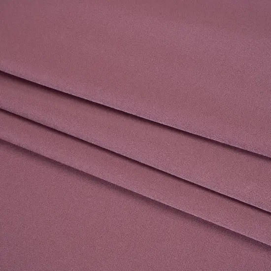1 Yard Rose Pink Crepe Back Satin Fabric Designer Deadstock 56 inch Width {4}