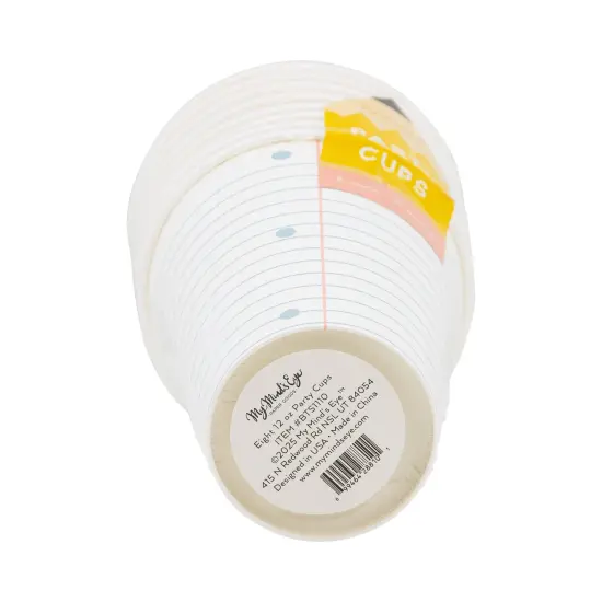 NOTEBOOK PAPER CUPS {4}