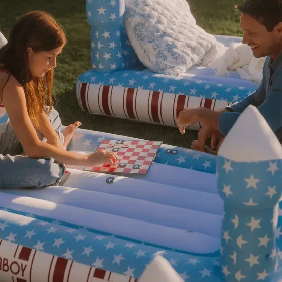 PATRIOTIC KIDS AIR MATTRESS {4}