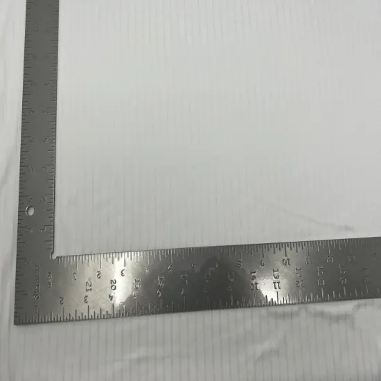 1 Yard 8x4 Yummy Rib Knit Solid Fabric Soft Stretchy Polyester 54"-56"Inch Width White {3}