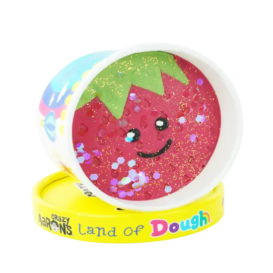 STRAWBERRY PLAY DOUGH {1}